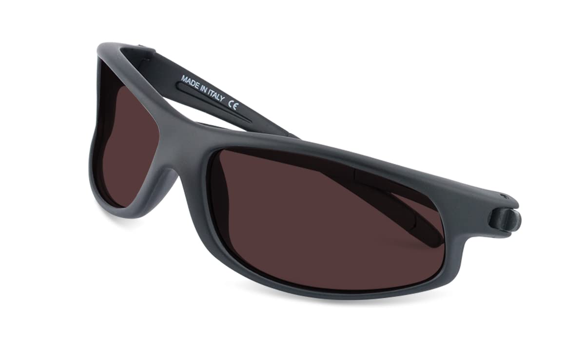 TheraSpecs Wrap Glasses for Light Sensitivity Relief - Migraine & Photophobia Relief Glasses - Blue Light Blocking & UV Protection - Perfect for Screen Time, Driving & Indoor Use