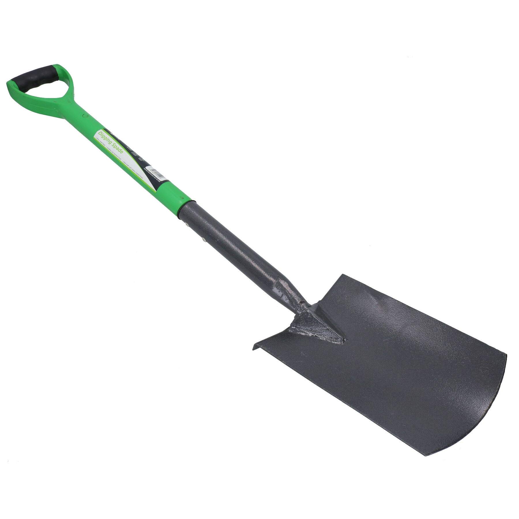 AB Tools 4-Piece Garden Tool Kit - Carbon Steel Border Fork, Spade, Rake & Digging Spade | Heavy Duty Gardening Tools for Landscaping, Planting & Soil Cultivation