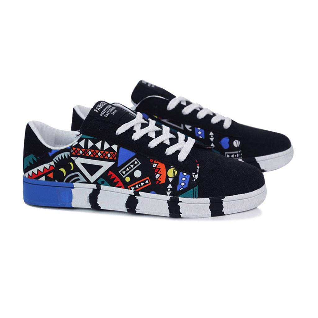 DUHGBNE Men's Casual Canvas Sneakers - Breathable, Waterproof & Lightweight for Walking, Running & Outdoor Activities | Size 47