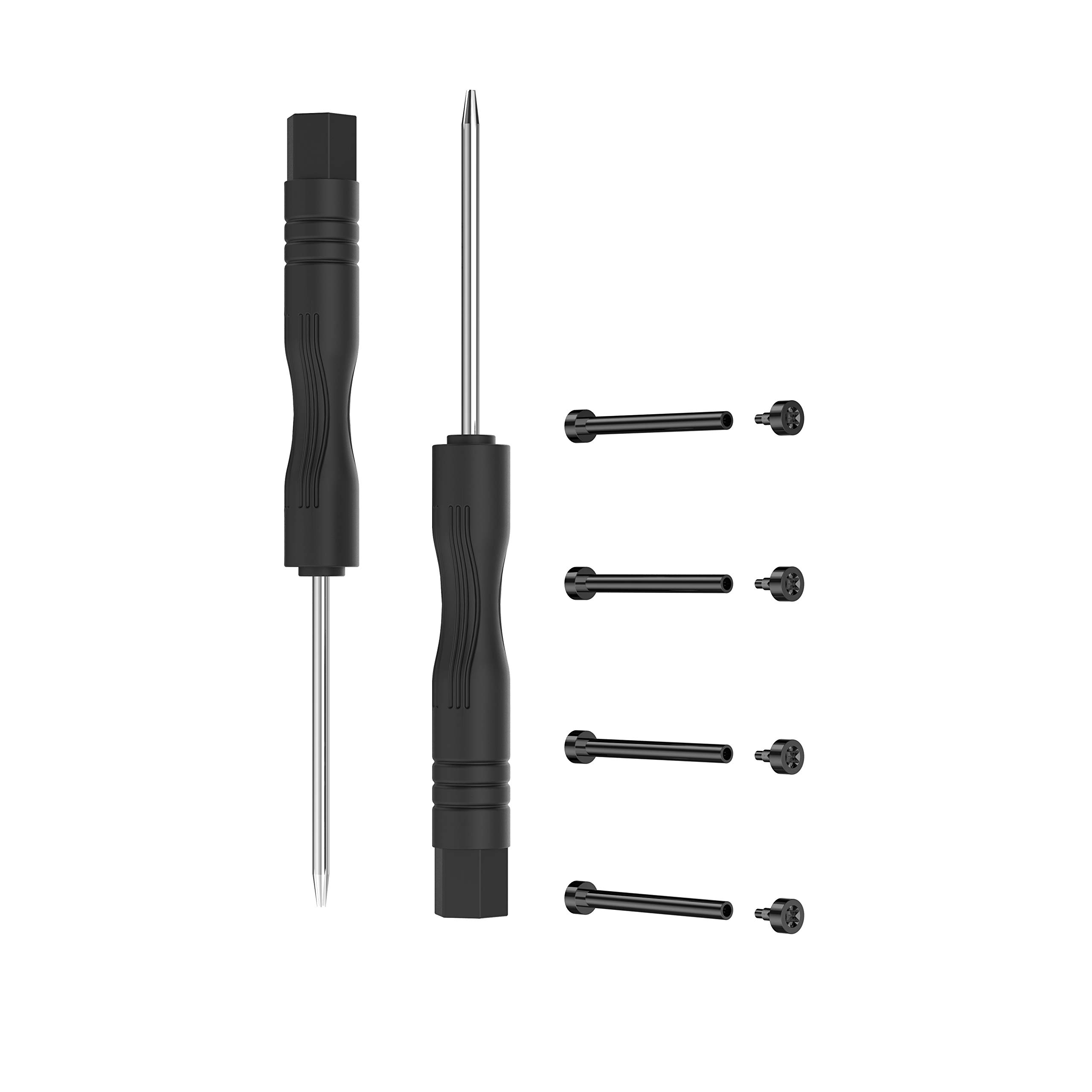 REYDA Garmin Fenix 5/5 Plus Screw Kit - Metal Watch Lugs, Adapters & Connectors with Screwdriver - Compatible with Forerunner 935/945/Quatix 5/D2 Delta - Perfect for Watch Band Replacement & DIY Repair