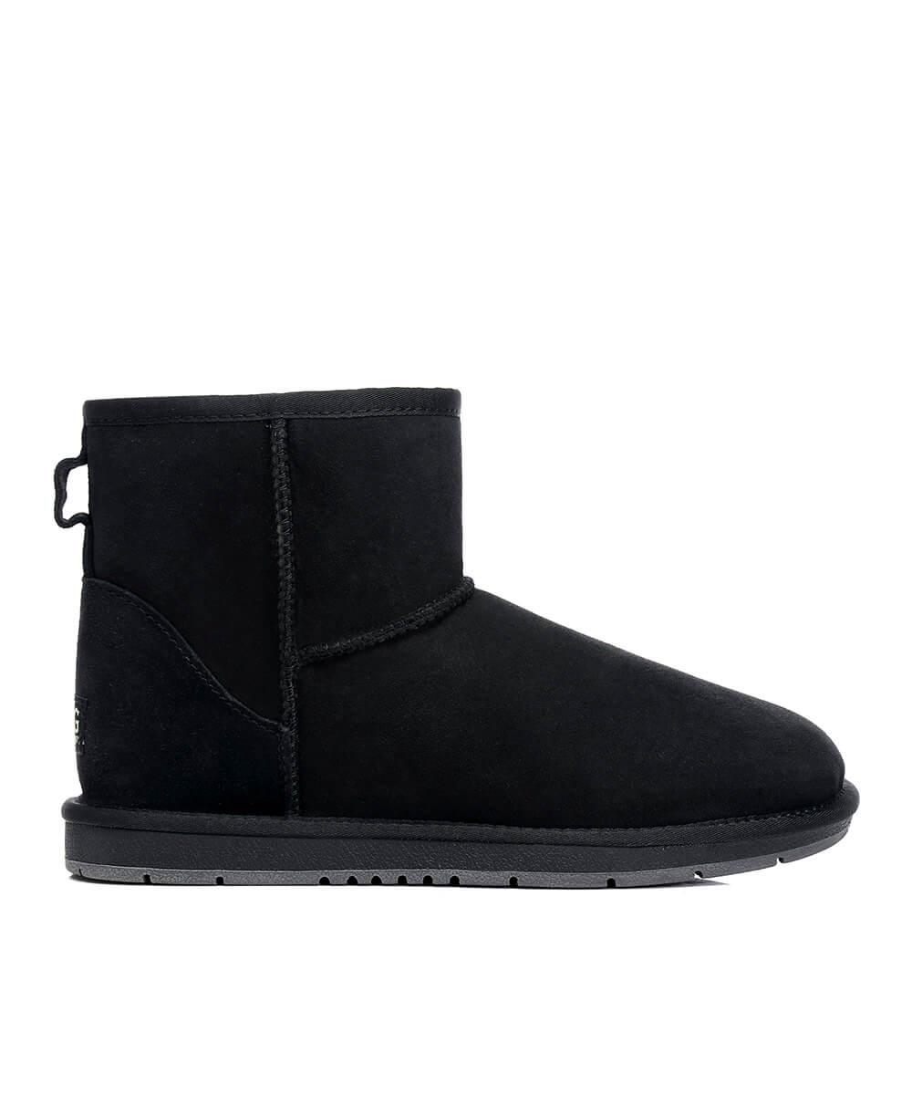 Men's UGG Classic Luxe Mini Boots - Genuine Sheepskin Winter Boots for Men | Cozy & Waterproof Snow Boots for Cold Weather, Hiking & Outdoor Activities