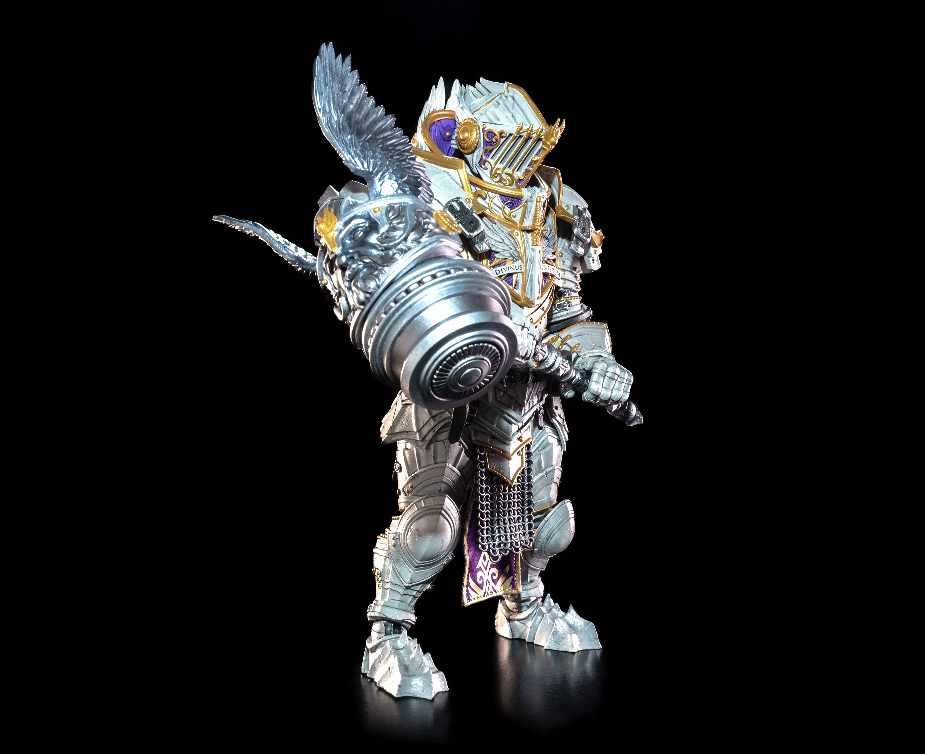 Mythic Legions 1/12 Scale 6-Inch Action Figure - Necronominus Sir Ucczajk (Ogre) | Four Horsemen Studios | Collectible Fantasy Warrior for Display & Role-Playing Games