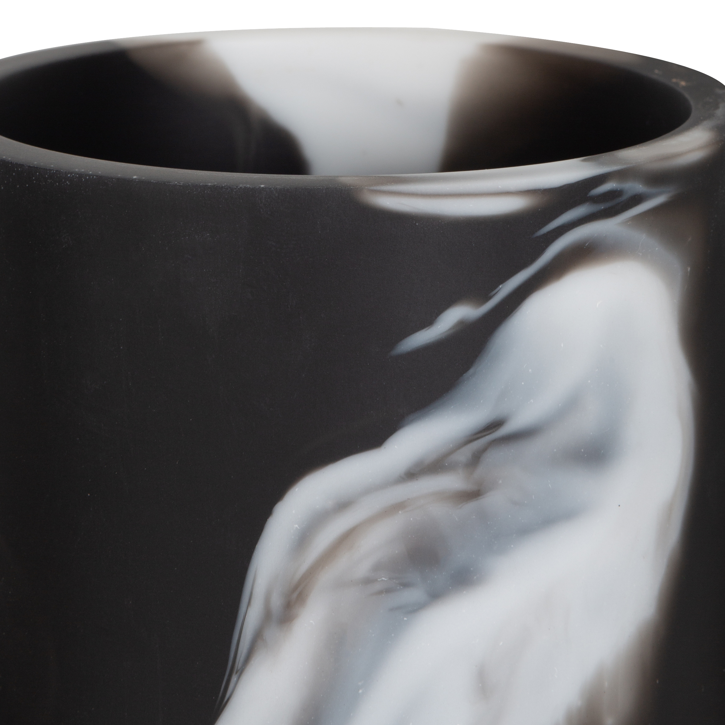 Handmade Resin Swirl Jars with Lid - Unique Decorative Storage Containers for Home, Office & Gifts - Perfect for Organizing Spices, Candles, Makeup & Small Items