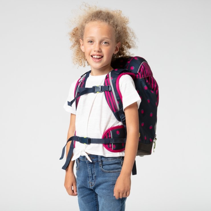 Ergobag Prime School Backpack for Kids - Lightweight & Durable Bookbag with Adjustable Straps - Perfect for Elementary Students, School Supplies, and Daily Use