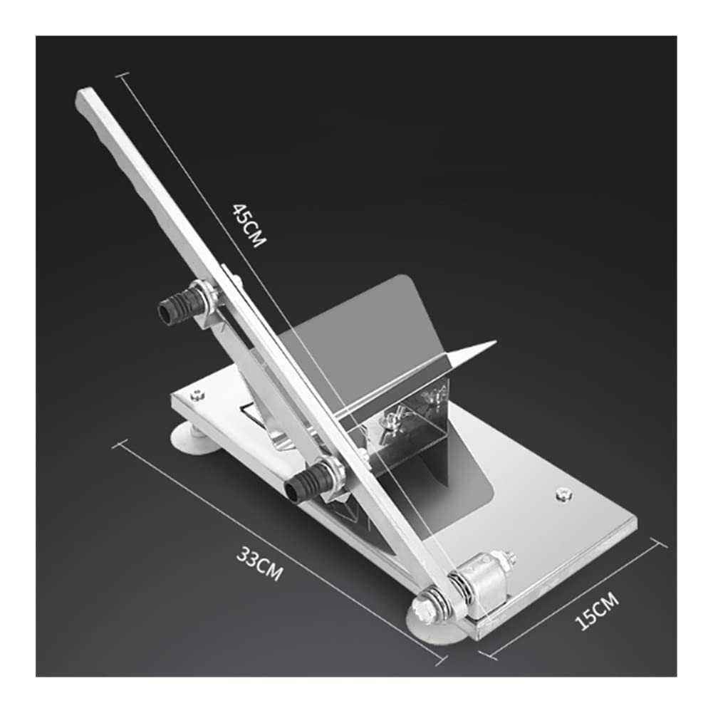 Multifunctional Table Food Cutter & Slicer - Manual Household Cutting Machine for Frozen Meat, Fruits & Vegetables | Perfect for Kitchen Prep, Camping & Meal Prepping