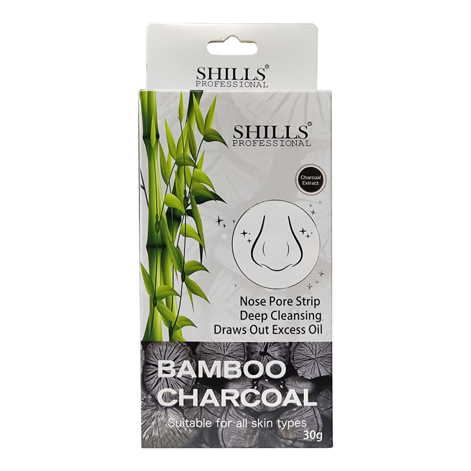 **MeeTo Blackhead Remover Strips - Deep Cleansing Nose & Face Strips with C-Bond Technology | Oil-Free, Pore Unclogging for All Skin Types | Bamboo Charcoal, Pack of 10 | Perfect for Acne, Blackheads & Oily Skin Care Routine**