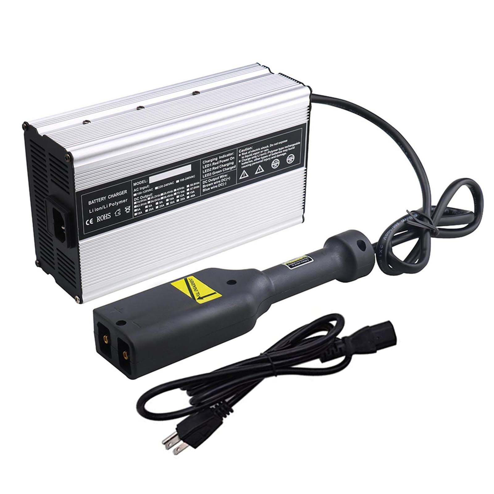 36V 18A Golf Cart Battery Charger - Fast Charging for Club Car, EZGO & Yamaha Golf Carts | Durable Golf Cart Accessories for Home & Course Use