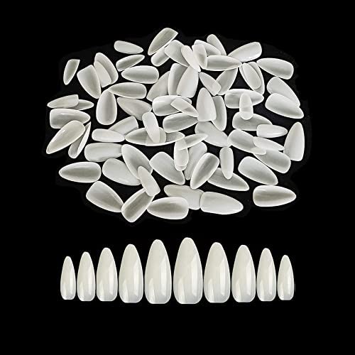 240 Pcs Coffin Ballerina Fake Nails - Long Full Cover Acrylic Nail Tips for Salon & DIY Manicure | Perfect for Nail Art, Parties, Weddings & Special Occasions