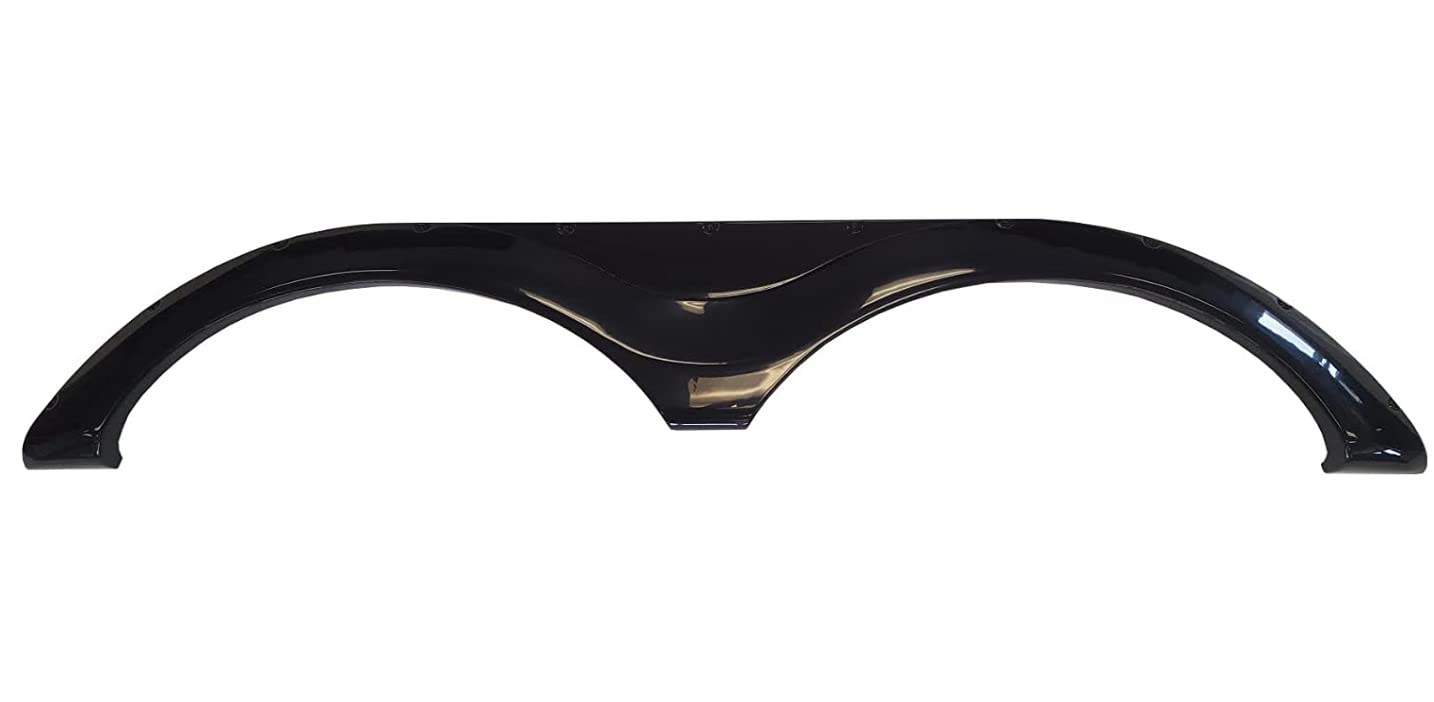 2016-2018 Crossroads Redwood RV Fender Skirt - Black Replacement Part for Travel Trailers | Perfect for Road Protection & Aesthetic Upgrade
