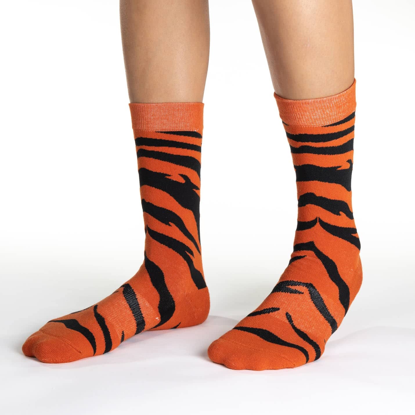 Good Luck Sock Women's Animal Print Crew Socks - Fun & Comfortable Casual Socks for Women - Perfect for Gifts, Everyday Wear, and Adding Personality to Your Outfit