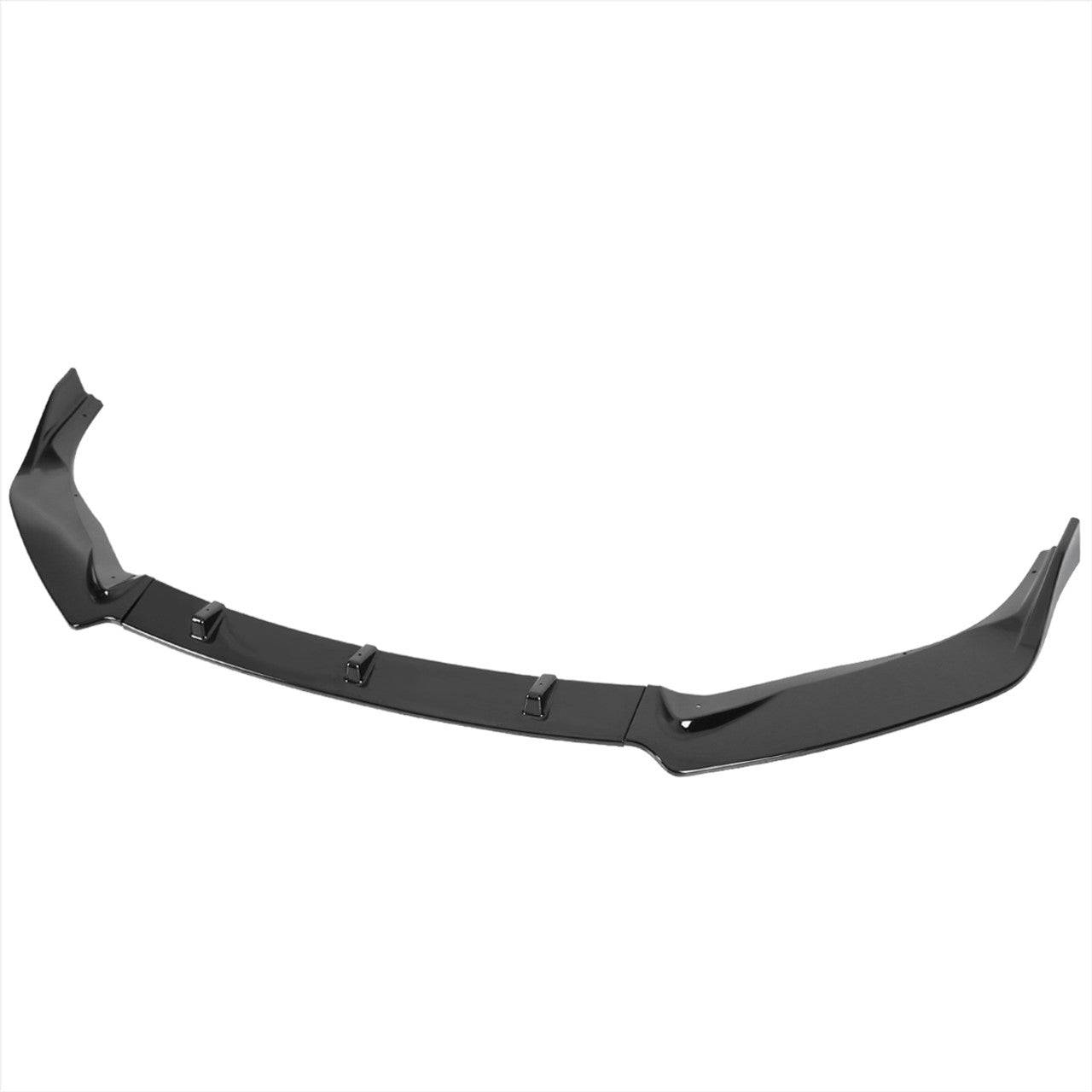 2016-2018 Nissan Sentra Front Bumper Lip - 3PC Glossy Black Polyurethane Splitter - Aggressive Style Upgrade for Street & Track Performance