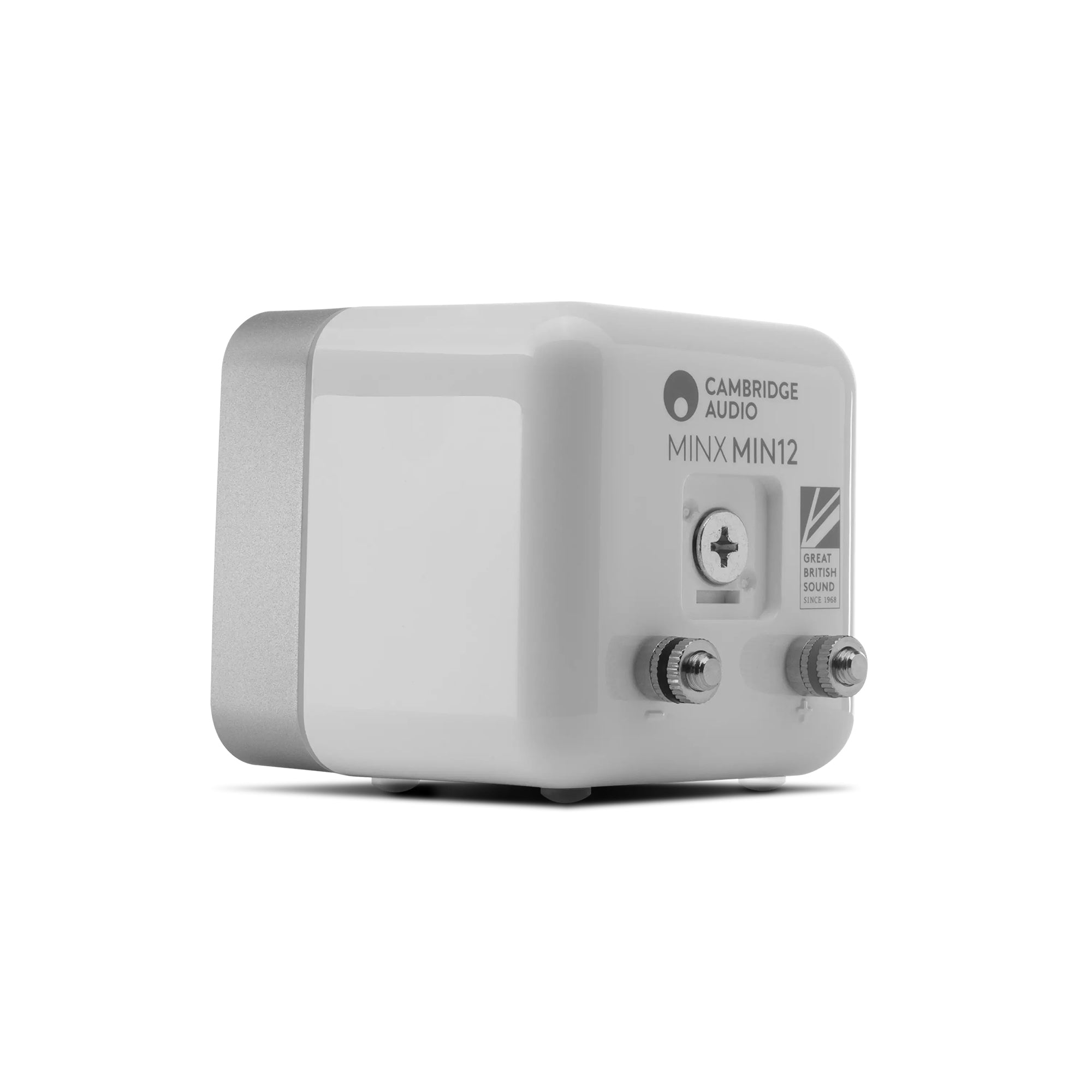 Cambridge Audio Minx Min 12 Compact Satellite Speaker - High-Quality Sound for Home Theater & Music Systems | Perfect for Surround Sound & Bookshelf Placement