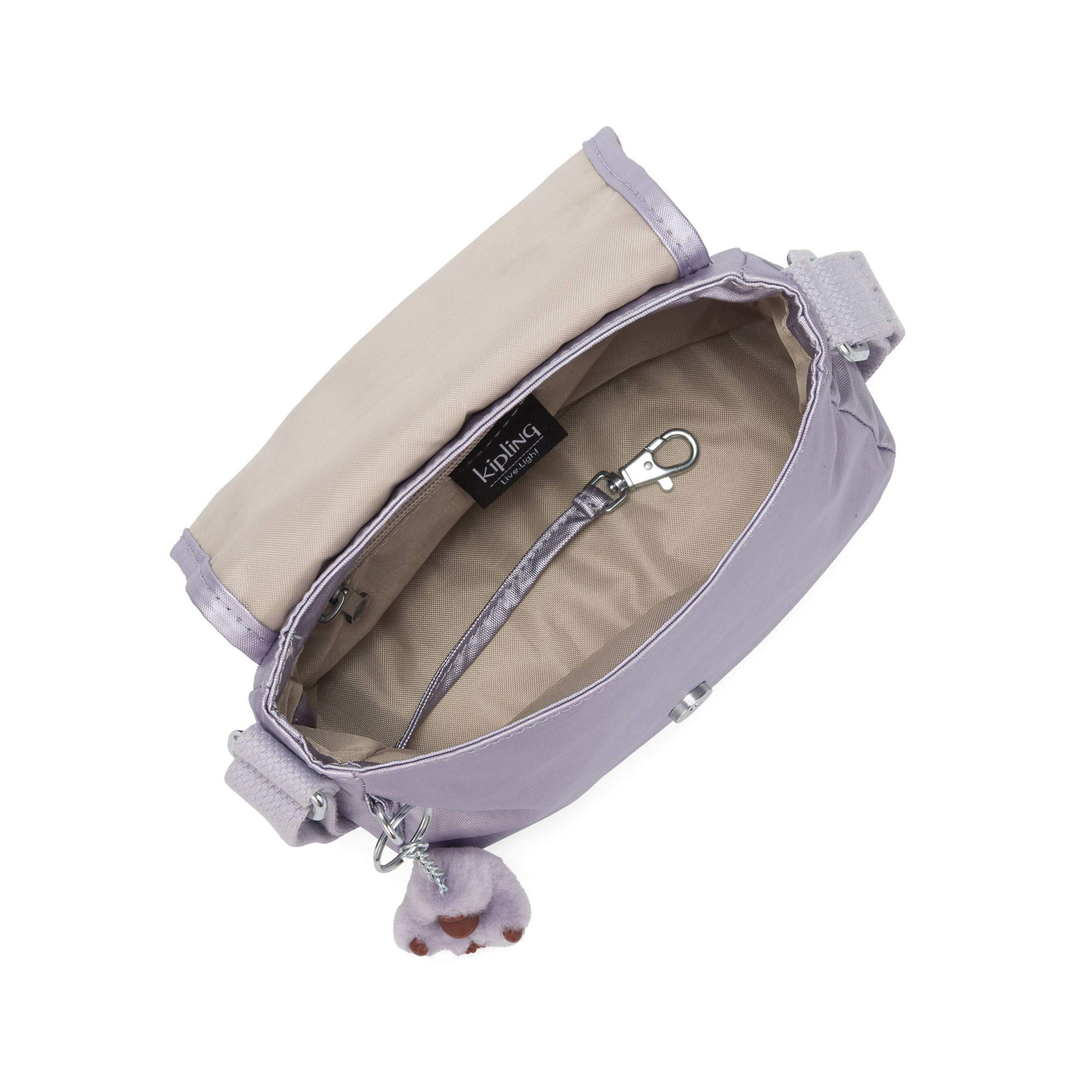 Kipling Sabian Metallic Crossbody Mini Bag - Stylish & Compact Purse for Women | Perfect for Travel, Shopping & Everyday Use
