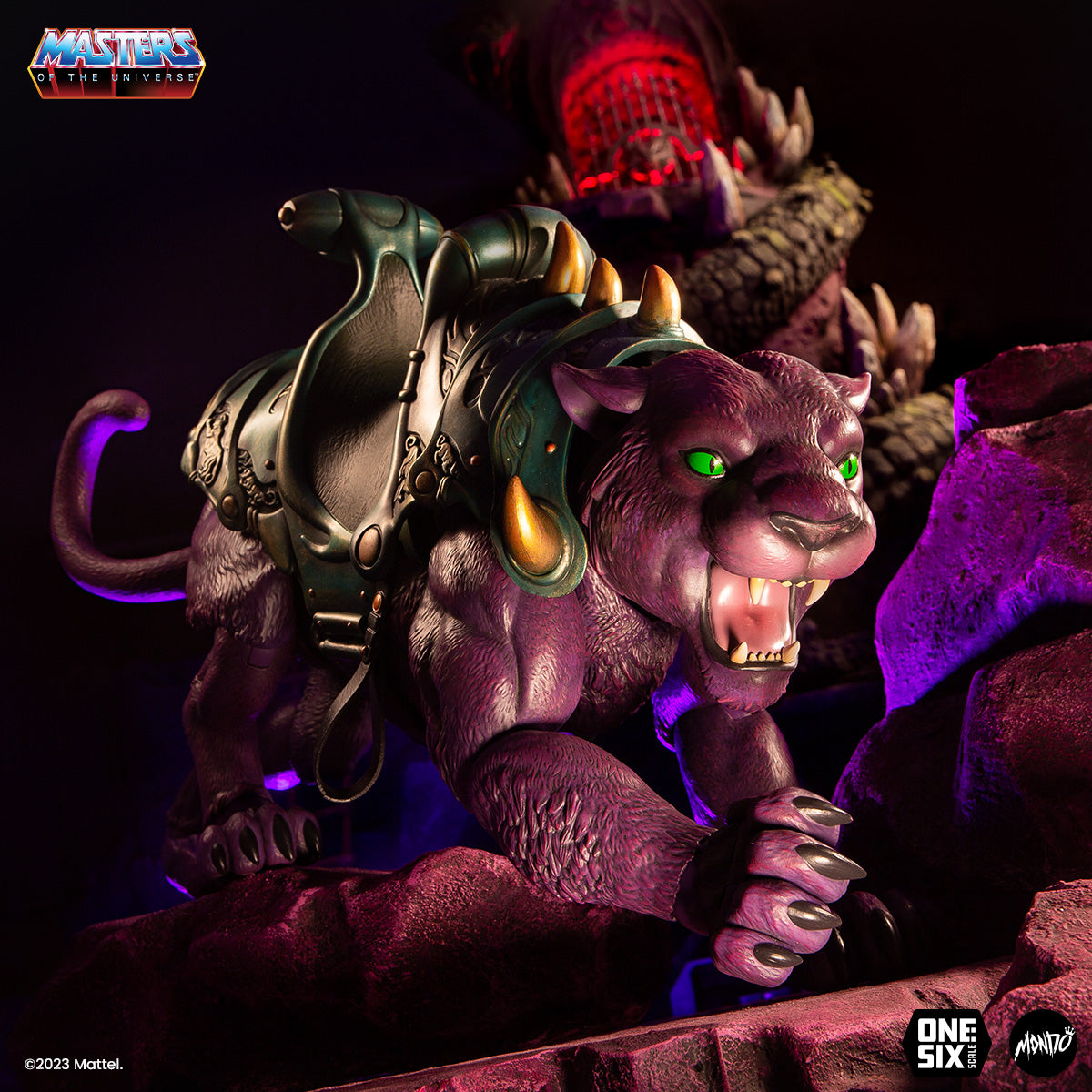 Masters of the Universe Panthor 1:6 Scale Collectible Figure - Limited Timed Edition - Perfect for Display, Gift, and He-Man Fans Collection