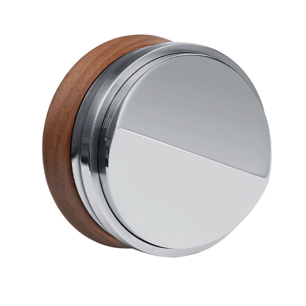 Premium Walnut Wood Espresso Tamper & Coffee Distributor Kit - Barista Tools for Perfect Coffee Grounds, Home & Cafe Use