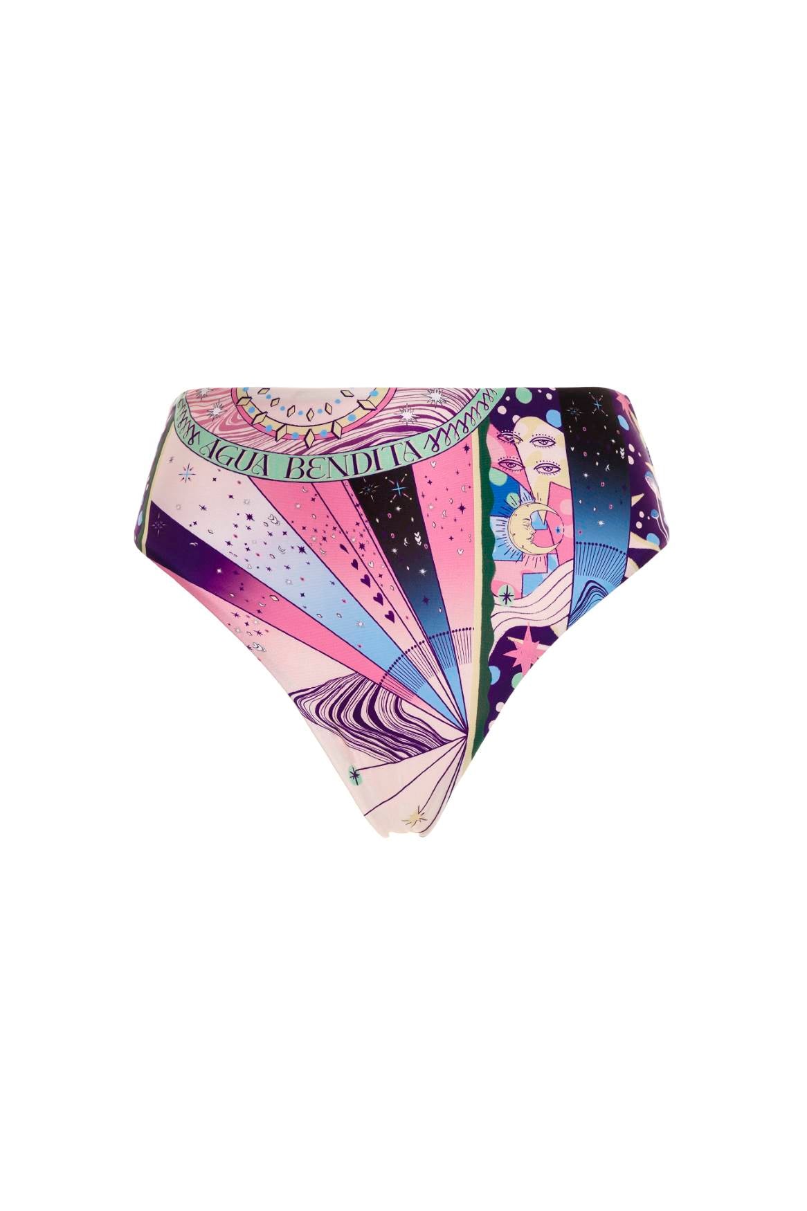 Penelope Women's Bikini Bottom - High Waisted Swimwear for Women, Comfortable & Stylish Beachwear for Summer Vacation, Pool Party & Tropical Getaway