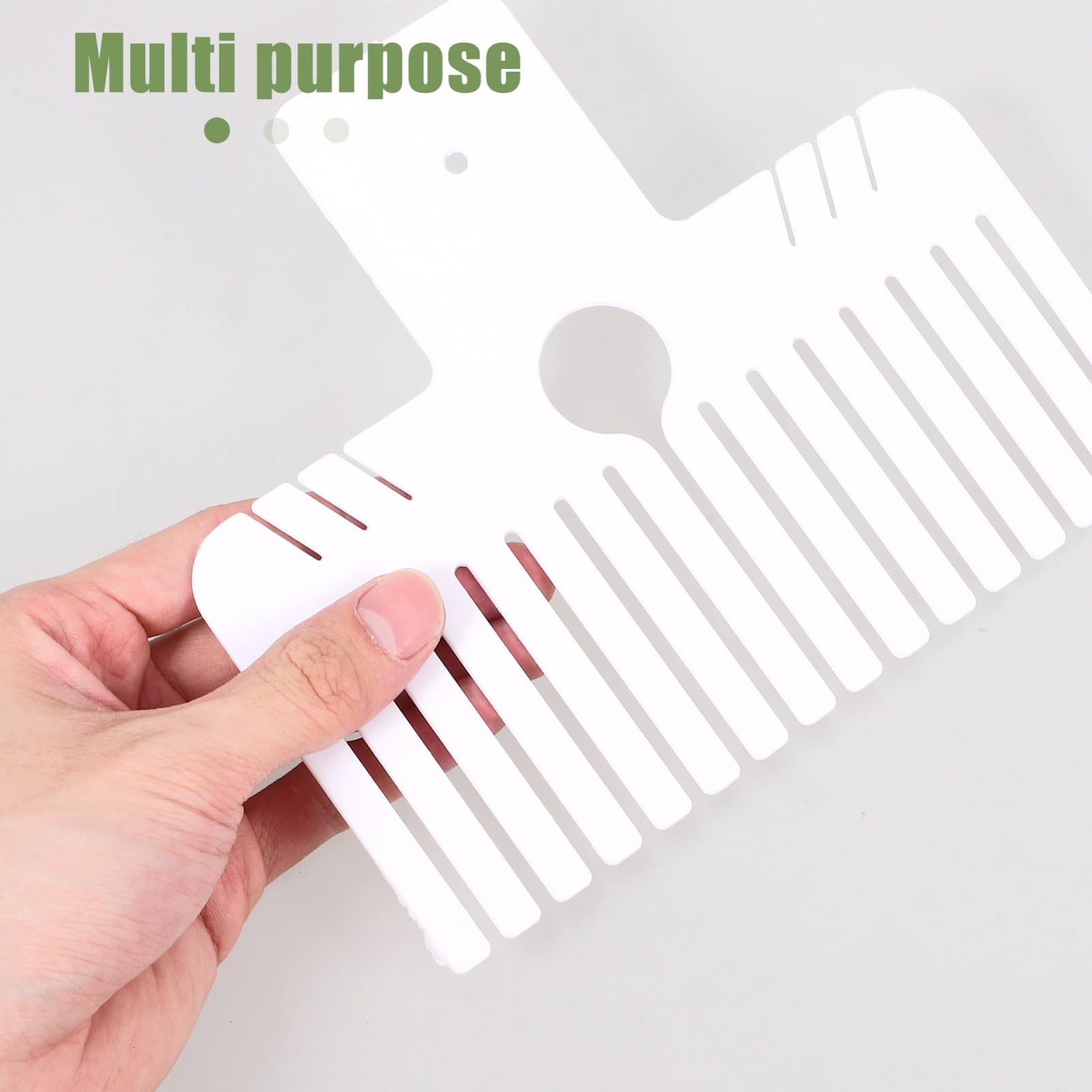 2-Piece White Plastic Bow Tie Maker Kit - DIY Ribbon Bow Maker Tool for Christmas Crafts, Gift Wrapping, Hair Accessories & Party Decorations