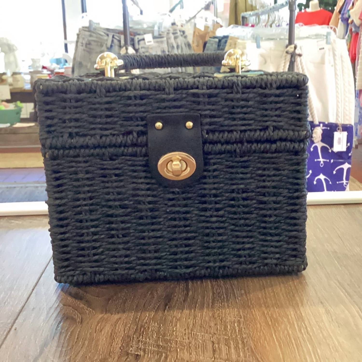 Black Insulated Lunch Box Purse for Women - Stylish & Functional Work, School & Picnic Accessory