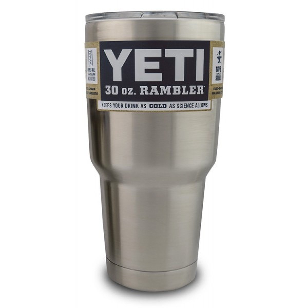 YETI Rambler 30 oz Insulated Stainless Steel Tumbler with Lid - Double-Wall Vacuum Insulation for Hot & Cold Drinks - Perfect for Camping, Office, and Outdoor Adventures