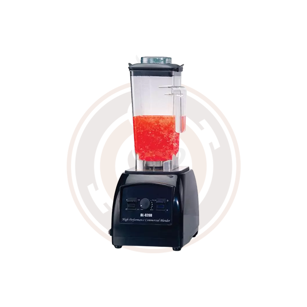 Omcan 2 HP High Performance Commercial Blender - Professional Grade for Smoothies, Juices & Food Prep - Ideal for Restaurants, Cafes & Smoothie Bars