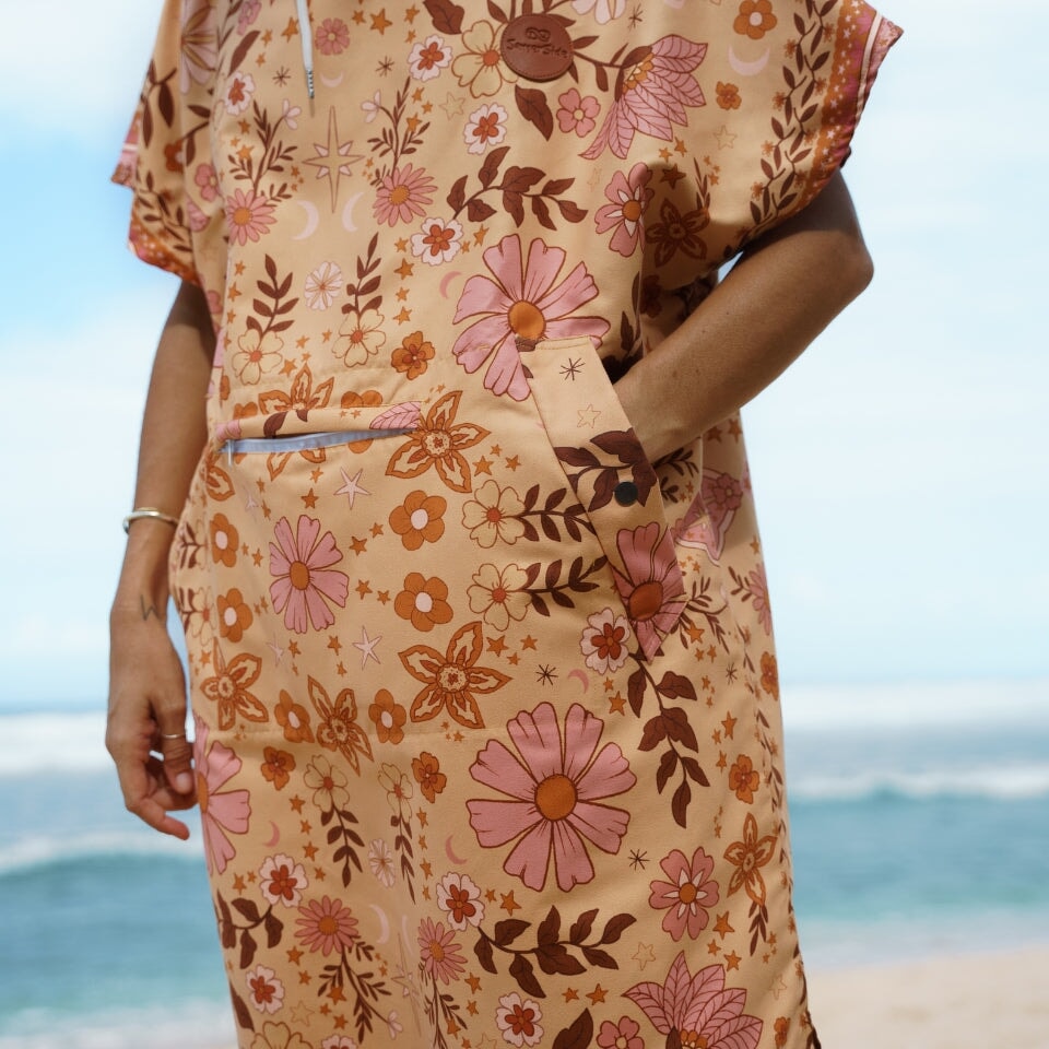 Boho Sun Beach Towel Poncho - Soft & Stylish Cover Up for Women - Perfect for Beach, Pool, Yoga & Travel - Quick Dry & Lightweight