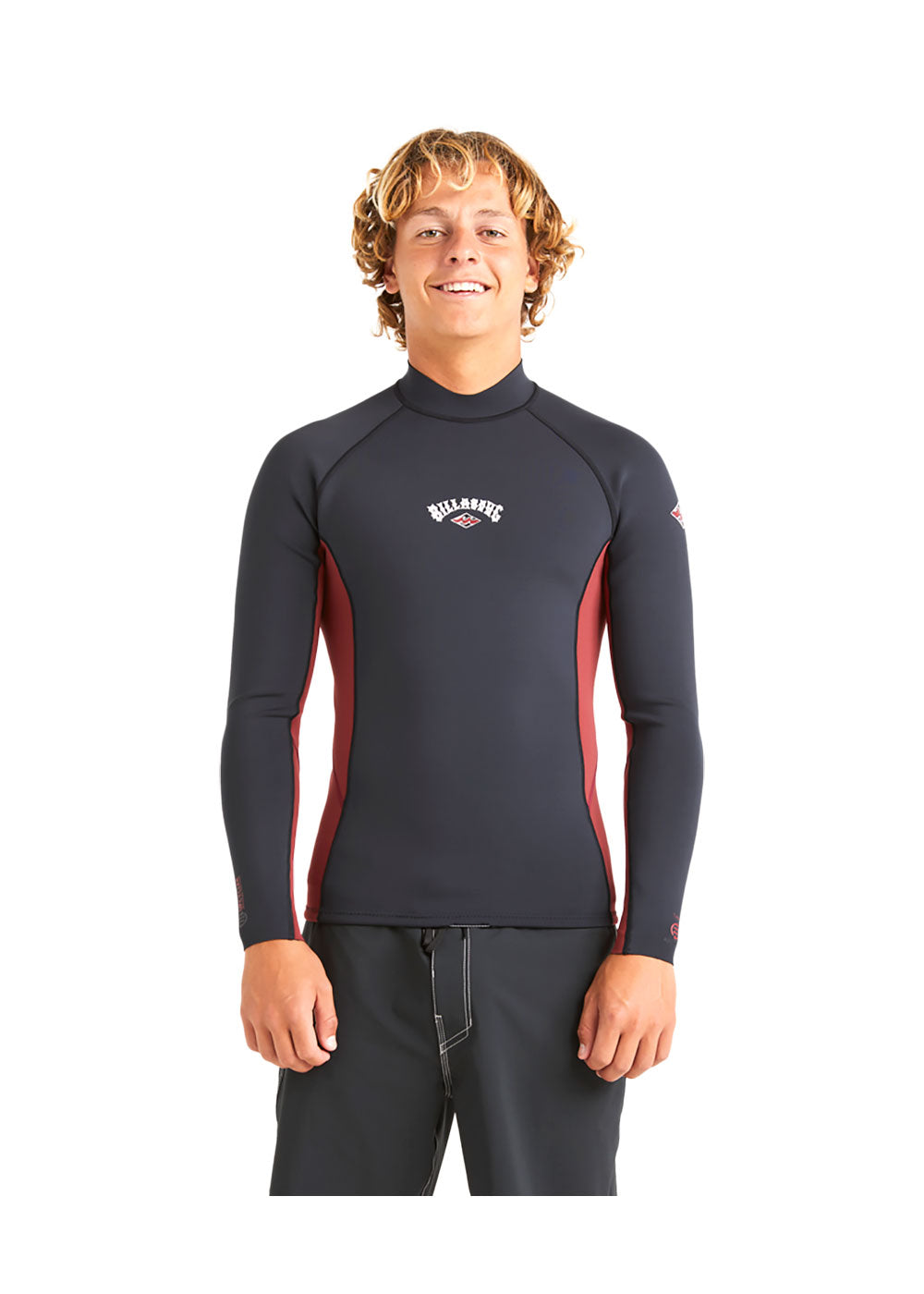 Billabong Men's Absolute Natural 1mm Long Sleeve Jacket - Perfect for Surfing, Swimming & Water Sports