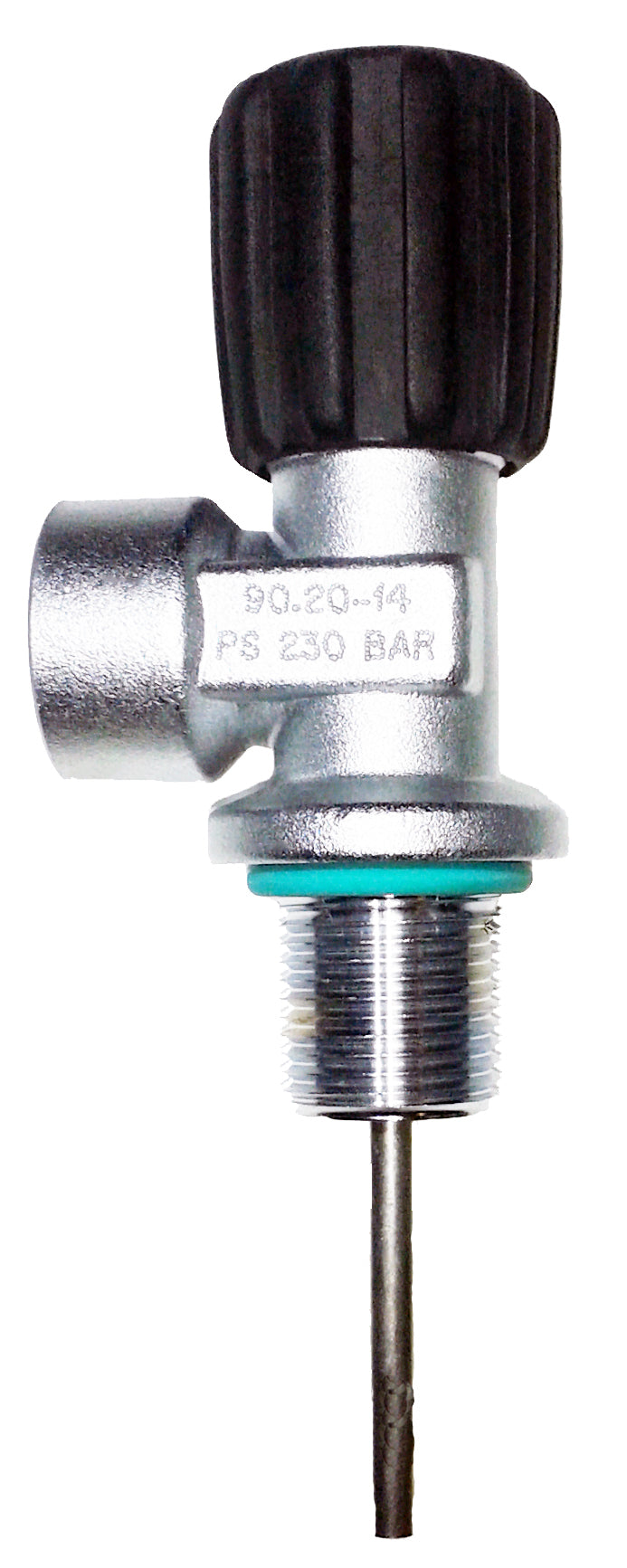 Beaver 232 Bar Top Handled Cylinder Valve - High Pressure Gas Control Valve for Industrial & Commercial Use - Perfect for HVAC Systems, Pneumatic Tools & Compressed Air Applications