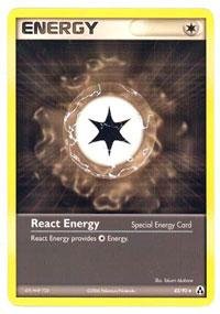 Pokemon EX Legend Maker React Energy Card (82) - Collectible Trading Card for Battles & Deck Building - Perfect for Pokemon TCG Players and Collectors