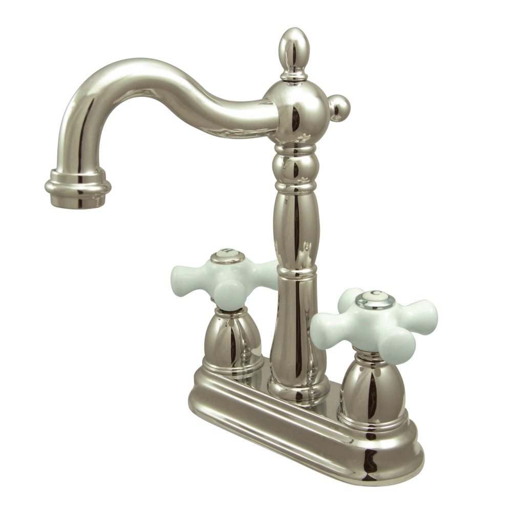Stainless Steel Hook Spout Bar Faucet - No Pop-Up Rod - Perfect for Kitchen Sinks, Wet Bars, and Commercial Use