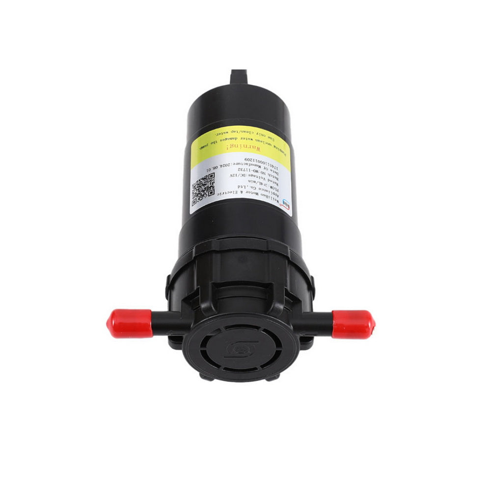 12V DC Water Pump - High Pressure 4L/Min Portable Shower Pump for Camping, RV, Boat & Outdoor Use
