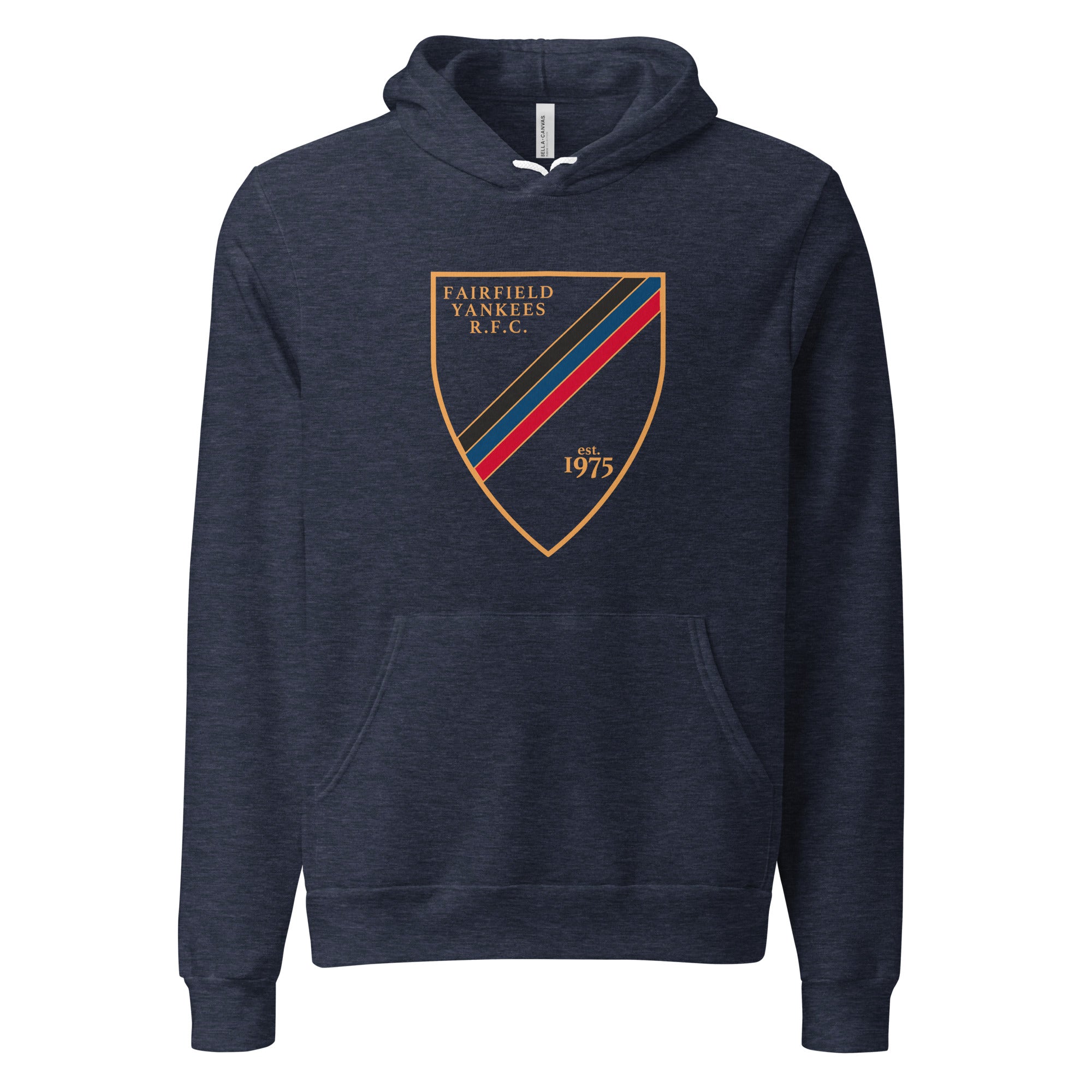 Fairfield Yankees RFC Social Hoodie - Cozy Pullover Sweatshirt for Rugby Fans & Team Spirit | Perfect for Game Days, Training & Casual Wear
