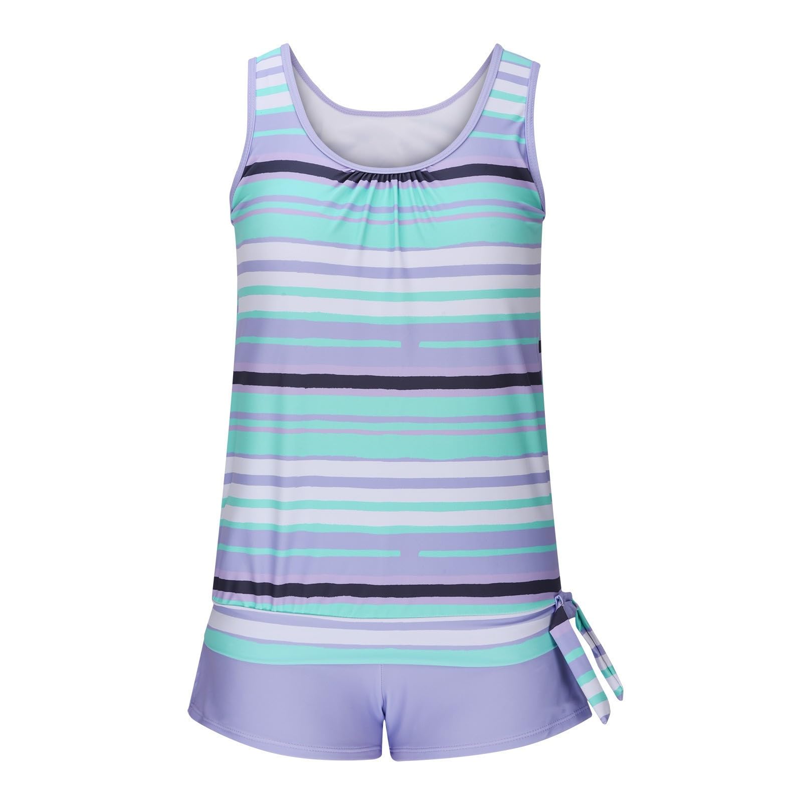 Women's Tummy Control Tankini Swimsuits 2-Piece Modest Swimwear | High Waisted Bathing Suit for Summer 2024 | Perfect for Beach, Pool & Vacation