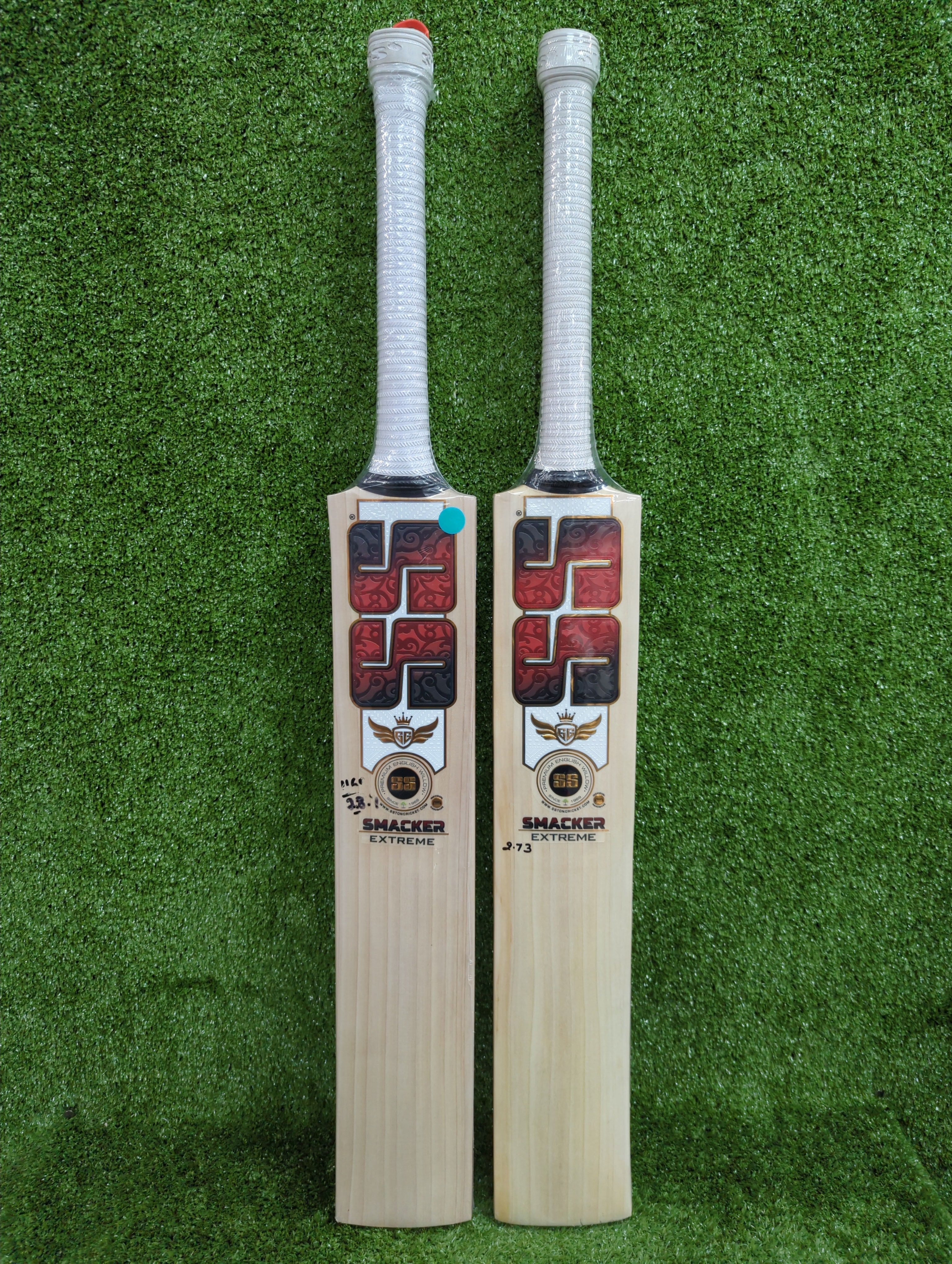 Premium SS GG Smacker Extreme English Willow Cricket Bat - High Performance for Professional & Amateur Players - Perfect for Matches, Training & Backyard Games