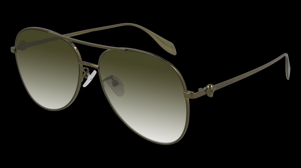 Alexander McQueen AM0274S Sunglasses - Luxury Designer Shades for Men & Women - UV Protection & Polarized Lenses - Perfect for Driving, Travel & Outdoor Activities