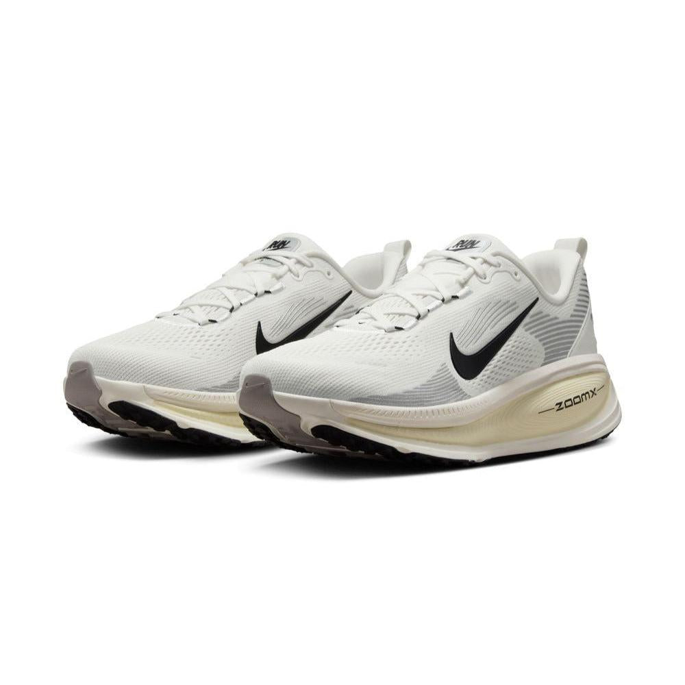 Nike Men's Vomero 18 Running Shoes - Summit White/Black/Coconut Milk | Lightweight Cushioned Sneakers for Jogging, Gym & Daily Wear