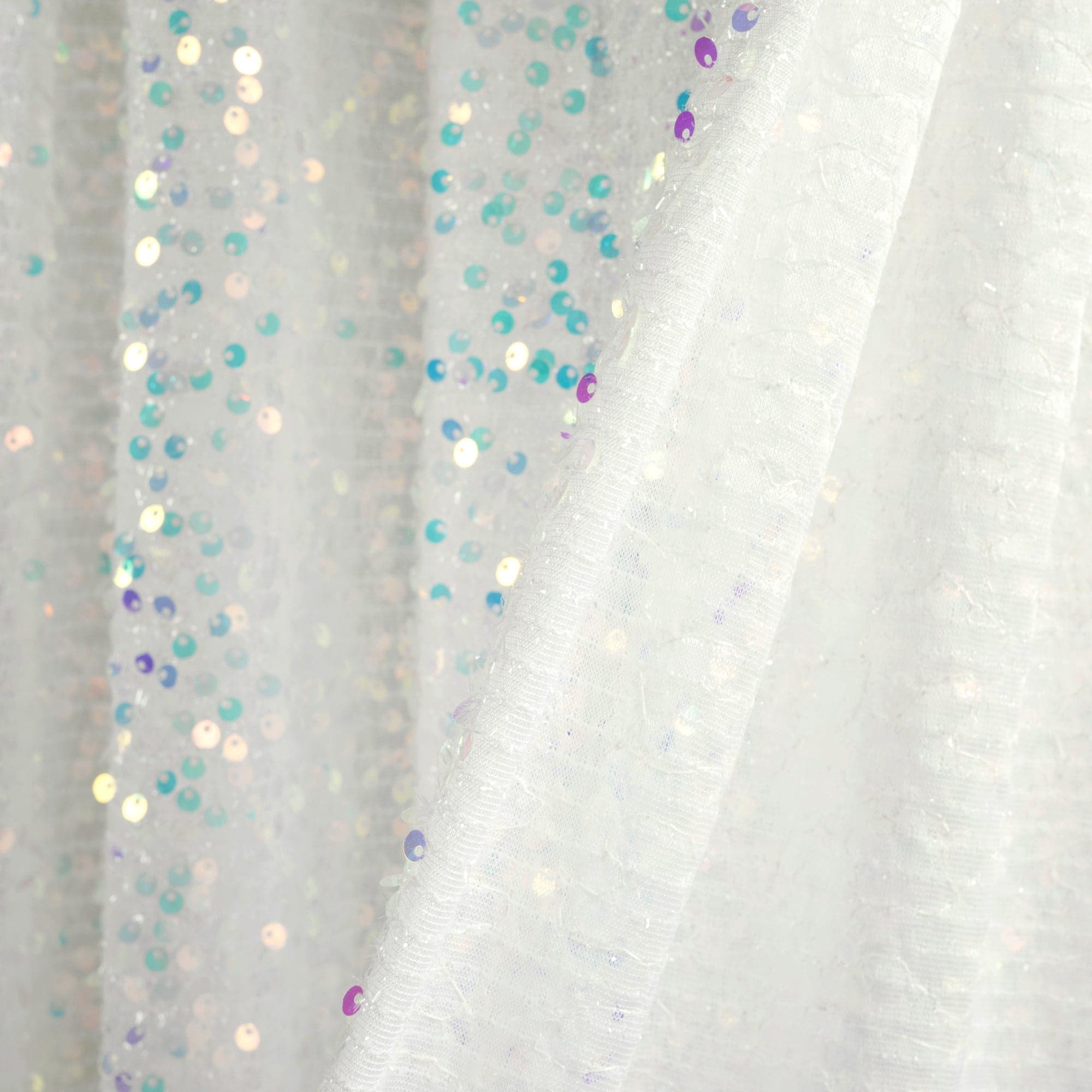 Elegant Ballgown Glam Sparkle Sequins Window Curtain Panel - Luxury Bedroom & Living Room Drapes for Wedding, Party, and Home Decor