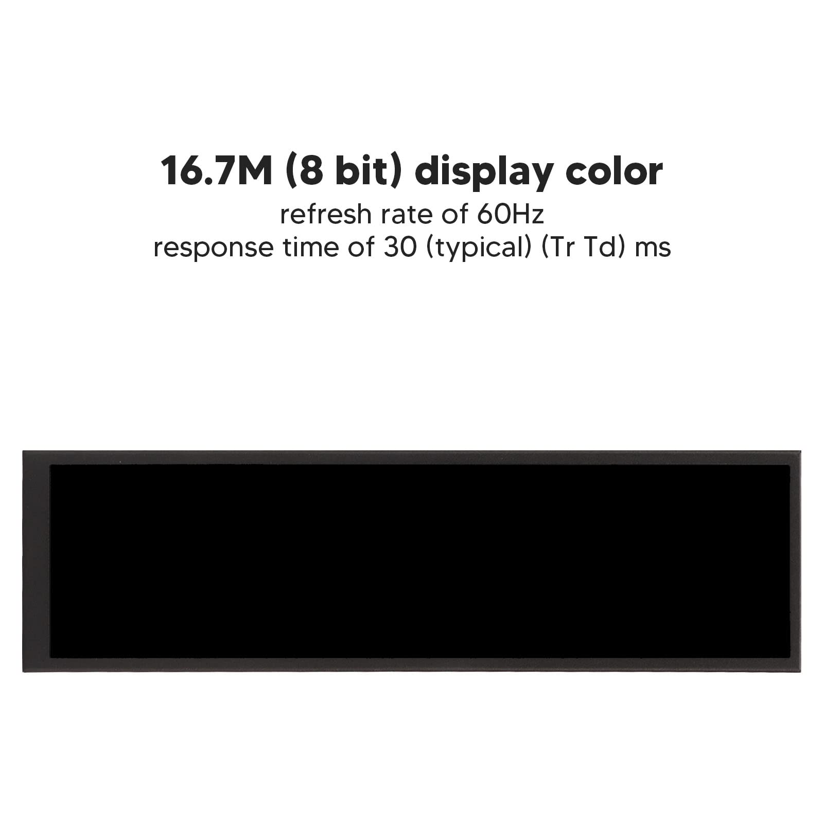 8.8 Inch IPS Touch Screen Monitor - 480x1920 HD Portable LCD Sub Screen with USB & HDMI, Plug and Play for Raspberry Pi, Windows, HDR Support - Ideal for Gaming, Coding, and Multi-Tasking Workspaces
