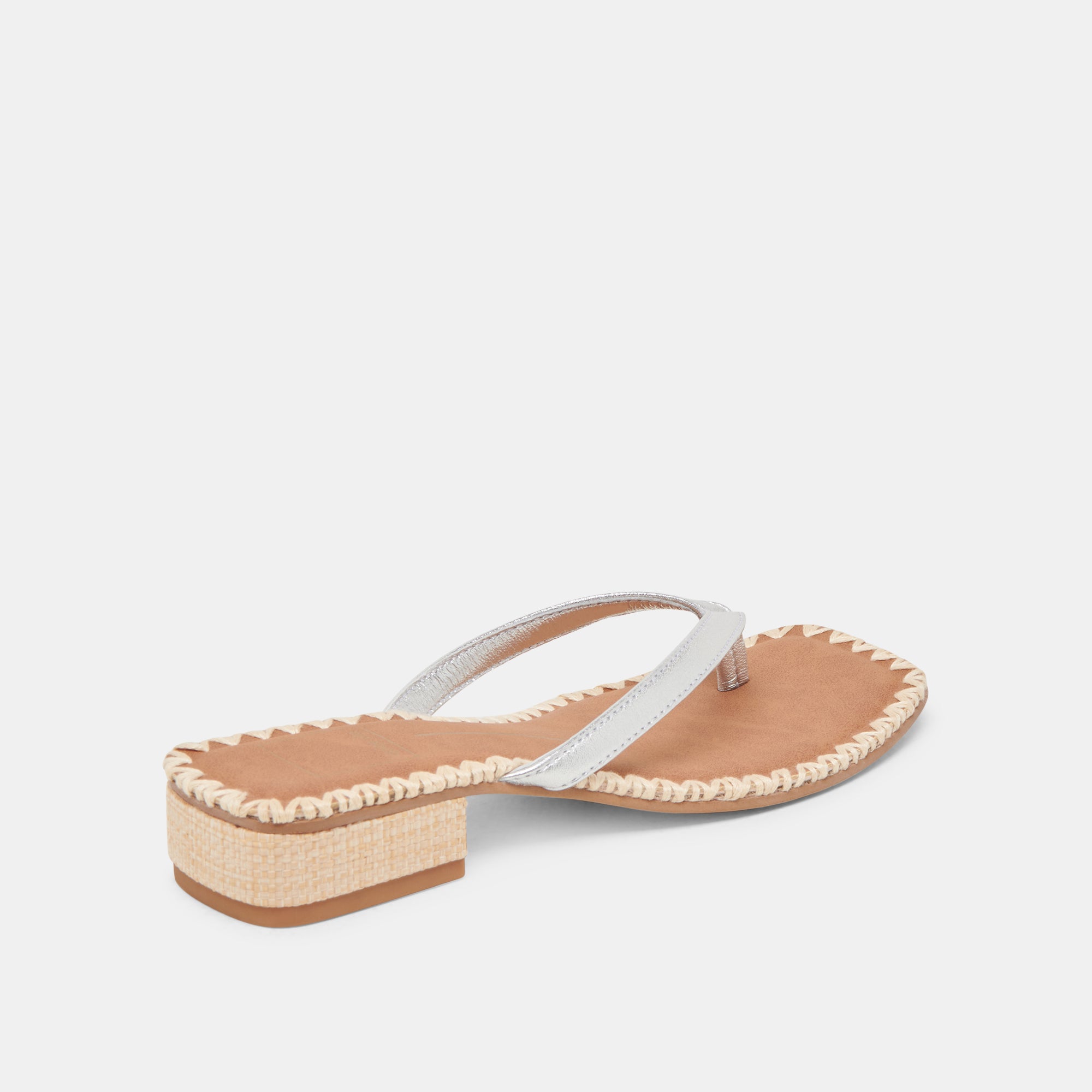 Barty Women's Metallic Leather Sandals - Silver Gladiator Style for Summer Beach, Casual Outfits & Vacation Wear