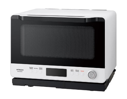 Hitachi MRO W1000YS 30L Microwave Oven - Compact Countertop Microwave with 1000W Power, 10 Preset Menus, Easy Clean Interior - Perfect for Small Kitchens, Dorms, Offices & RVs