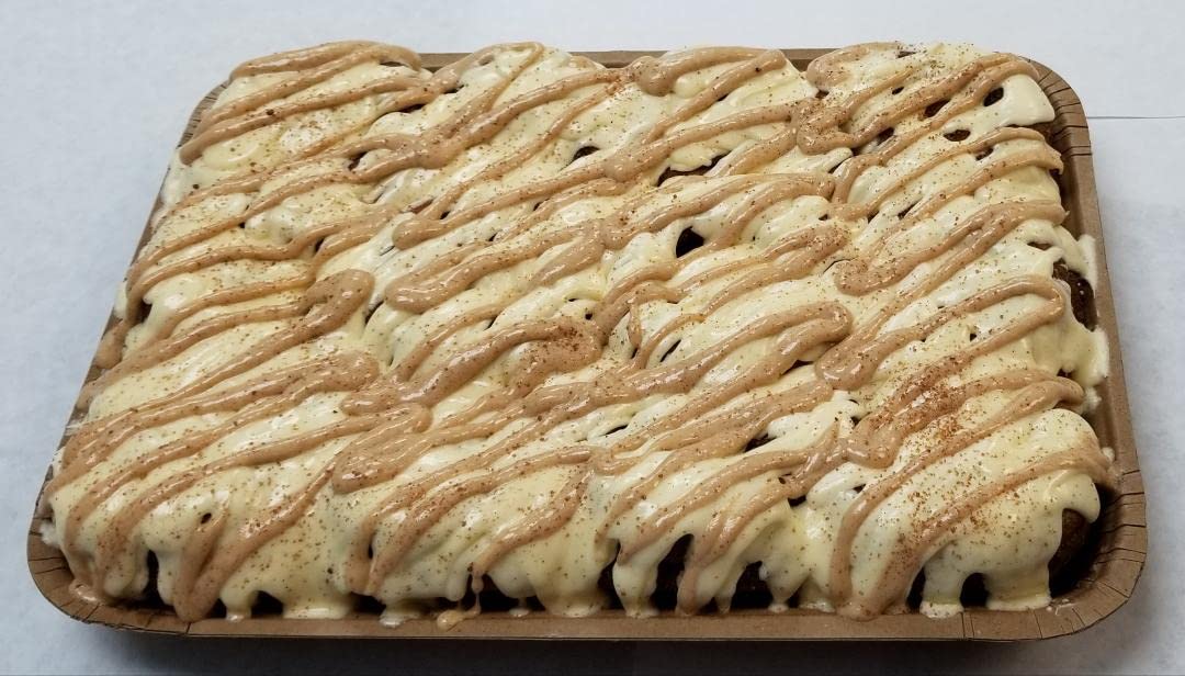 Gourmet Cinnamon Cream Cinnamon Rolls - 12 Pack (6 oz Each) | Fresh Baked Breakfast Pastries, Sweet Dessert Treats for Brunch, Parties & Holiday Gatherings