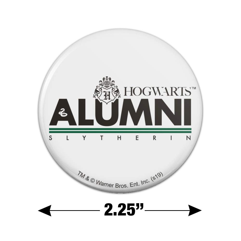 Harry Potter Slytherin Alumni Refrigerator Magnet - Decorative Kitchen Accessory for Fans, Lockers & Office Use