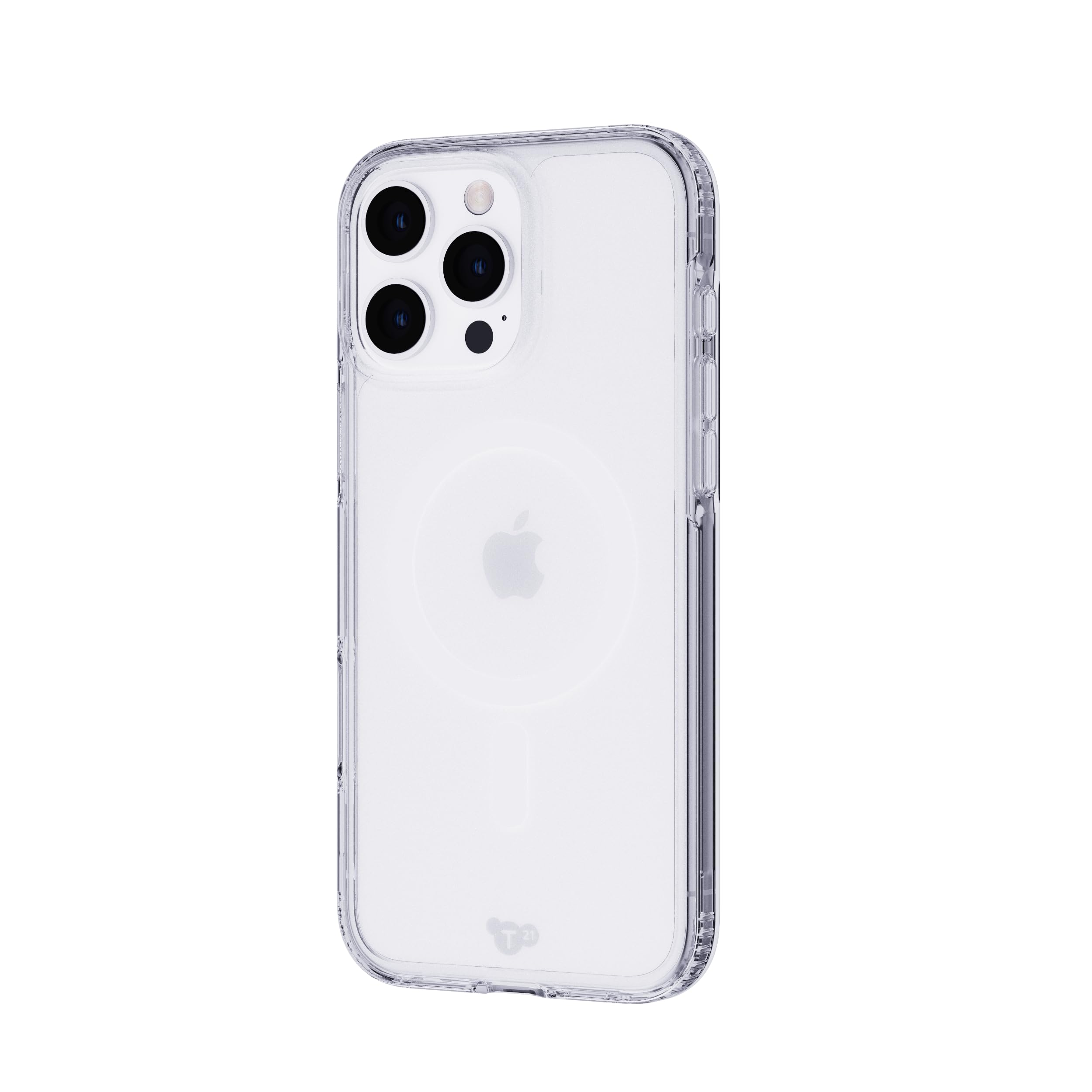 Tech21 EvoClear iPhone 16 Pro Max Case with MagSafe Compatibility | Military-Grade Drop Protection | Crystal Clear Slim Design | Perfect for Everyday Use, Travel & Outdoor Activities