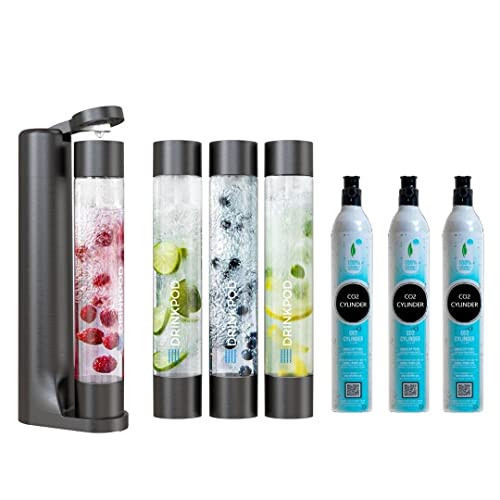 Black + 3 CO2 Cylinders