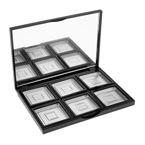 Harayaa Empty Eyeshadow Palette with Magnetic Trays - Refillable Makeup Case for Professional Artists & Travel Use