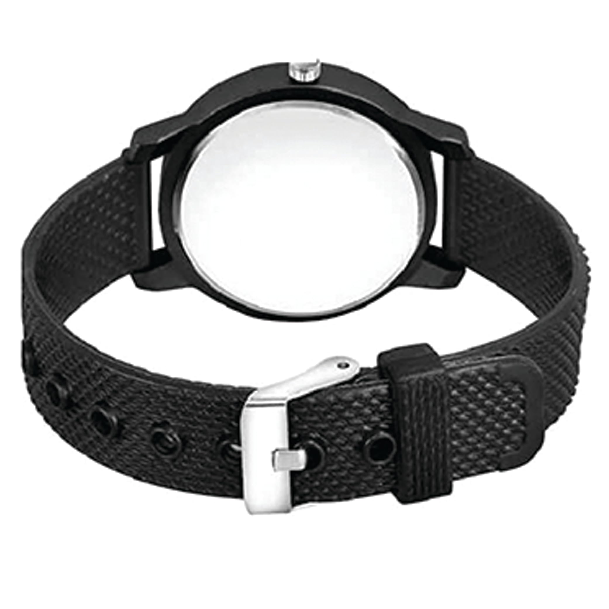 AROA Women's Analog Watch - BTS Idol Romance Jimin Model 682, Black Metal & Rubber Band, White Dial | Stylish Fashion Watch for Girls & Women | Perfect for Daily Wear, Gifts & K-Pop Fans