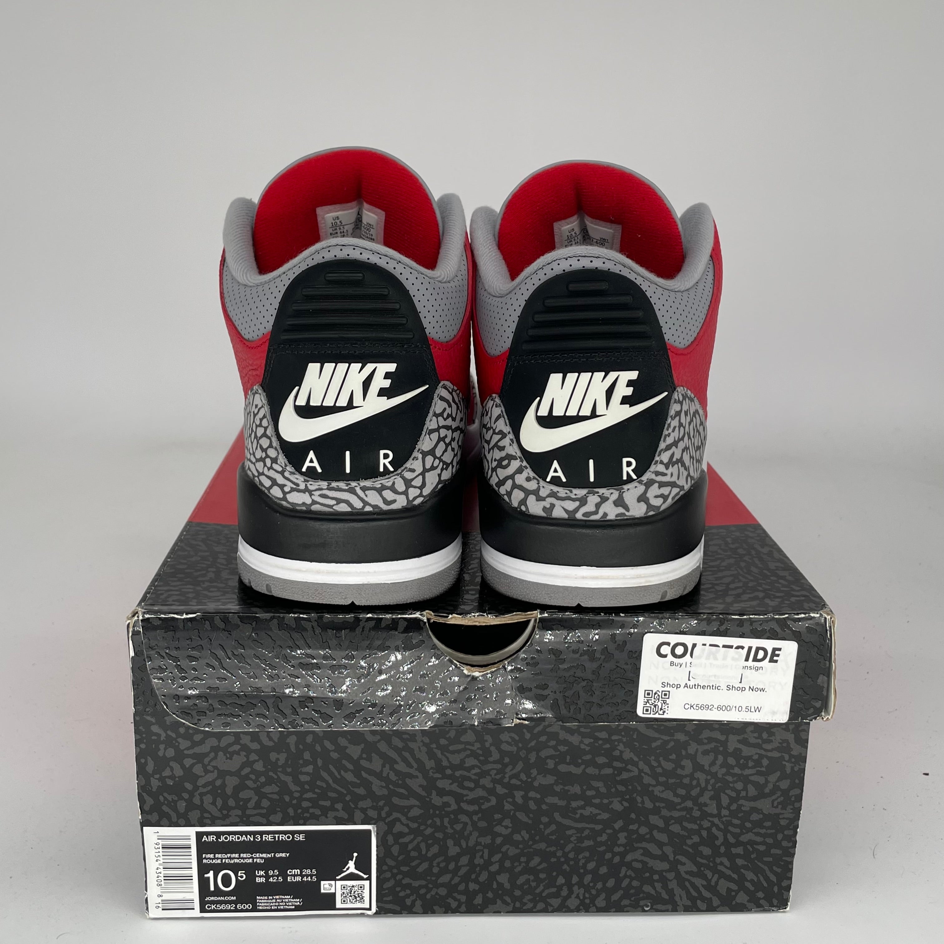 AIR JORDAN 3 UNITE Retro Sneakers Men's Size 10.5 - Style CK5692-600 | Basketball Shoes for Men, Streetwear Fashion & Casual Wear