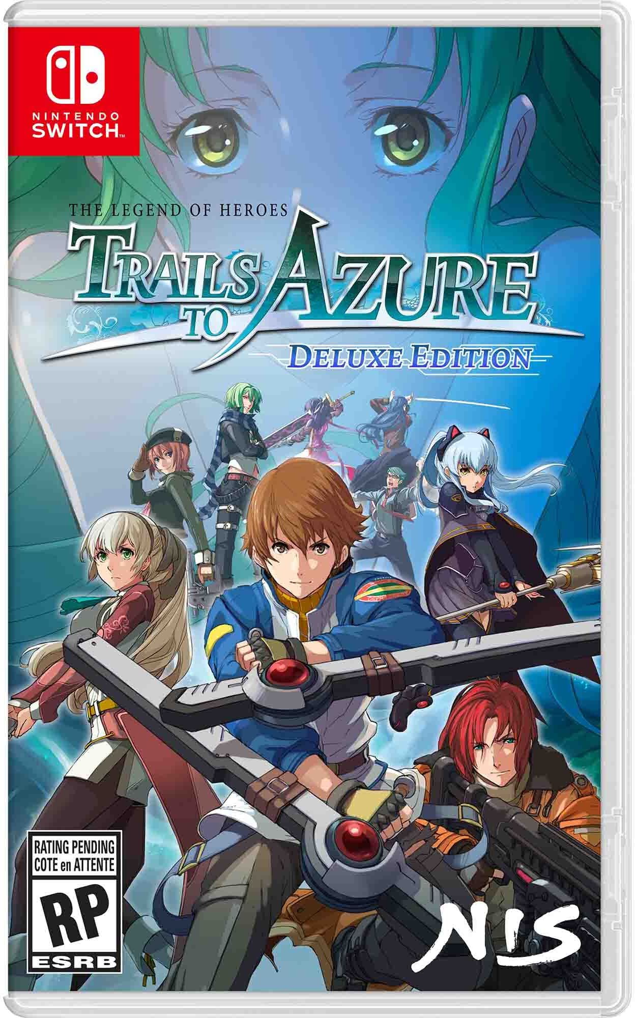 The Legend of Heroes: Trails to Azure - Nintendo Switch Game | JRPG Adventure with Deep Storyline | Perfect for Anime Fans & RPG Gamers at Home or On-the-Go