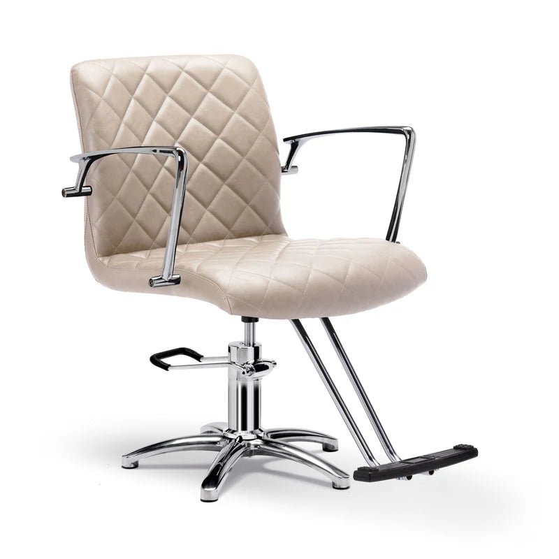 Lanvain SARA Styling Chair 259 - Professional Salon Chair for Hairdressers & Barbers - Adjustable Hydraulic Stylist Chair with Swivel Base - Perfect for Salons, Barber Shops & Home Use