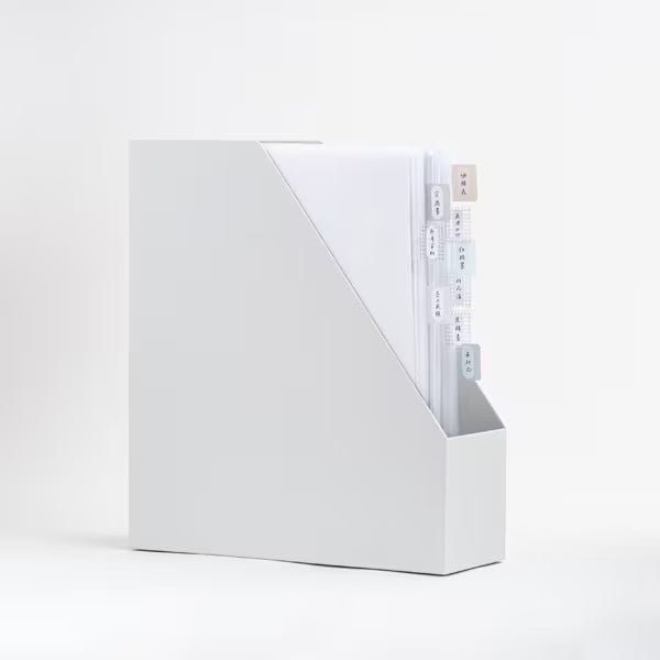 Colorful File Tabs for Organizing Documents | Kanmido File Index Tabs | Perfect for Office, School, and Home Use