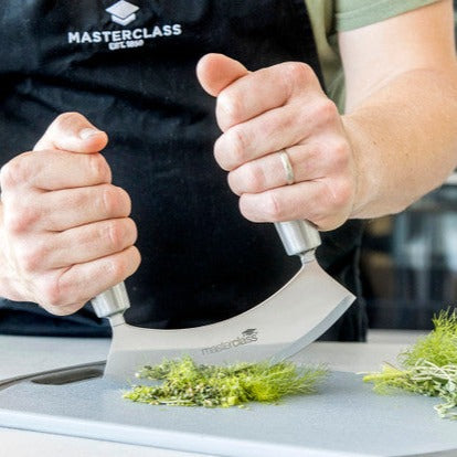 Premium Acero Stainless Steel 7-Inch (18cm) Single Blade Chopping Knife - Professional Chef's Knife for Meat, Vegetables & Herbs - Ideal for Home Kitchens & Culinary Enthusiasts